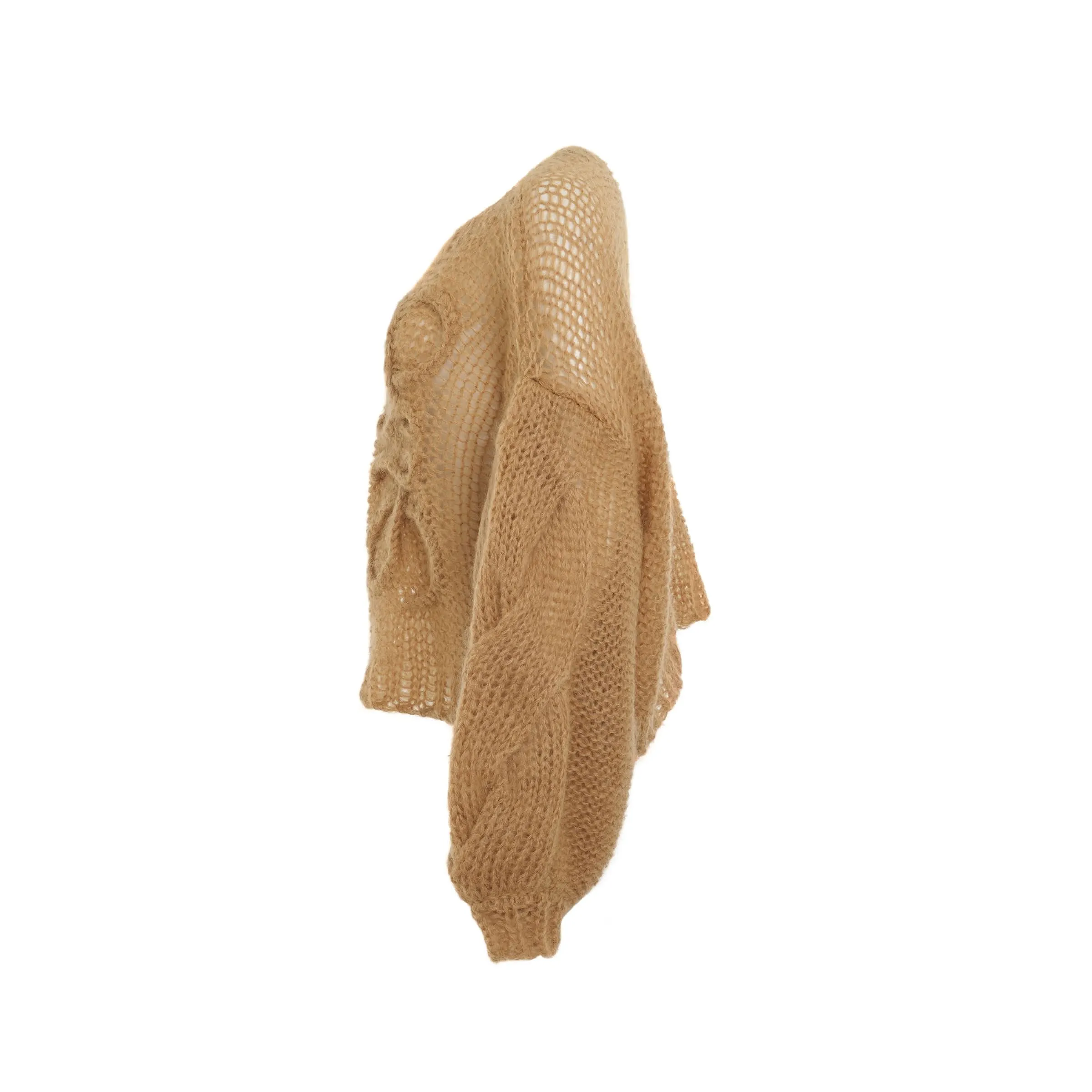 Anagram Mohair Sweater in Light Camel