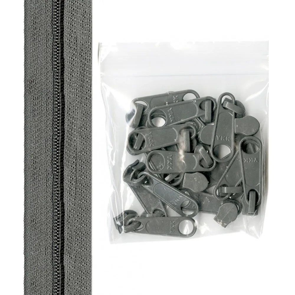 Annie's 4-yd Zipper Chain (#4.5 16mm) with 16 Pulls