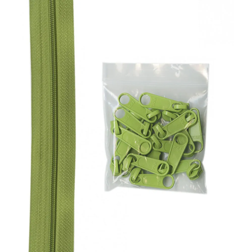 Annie's 4-yd Zipper Chain (#4.5 16mm) with 16 Pulls