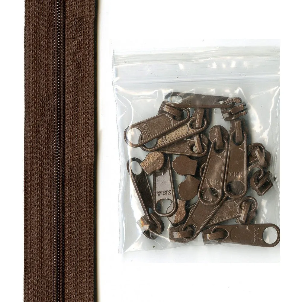 Annie's 4-yd Zipper Chain (#4.5 16mm) with 16 Pulls