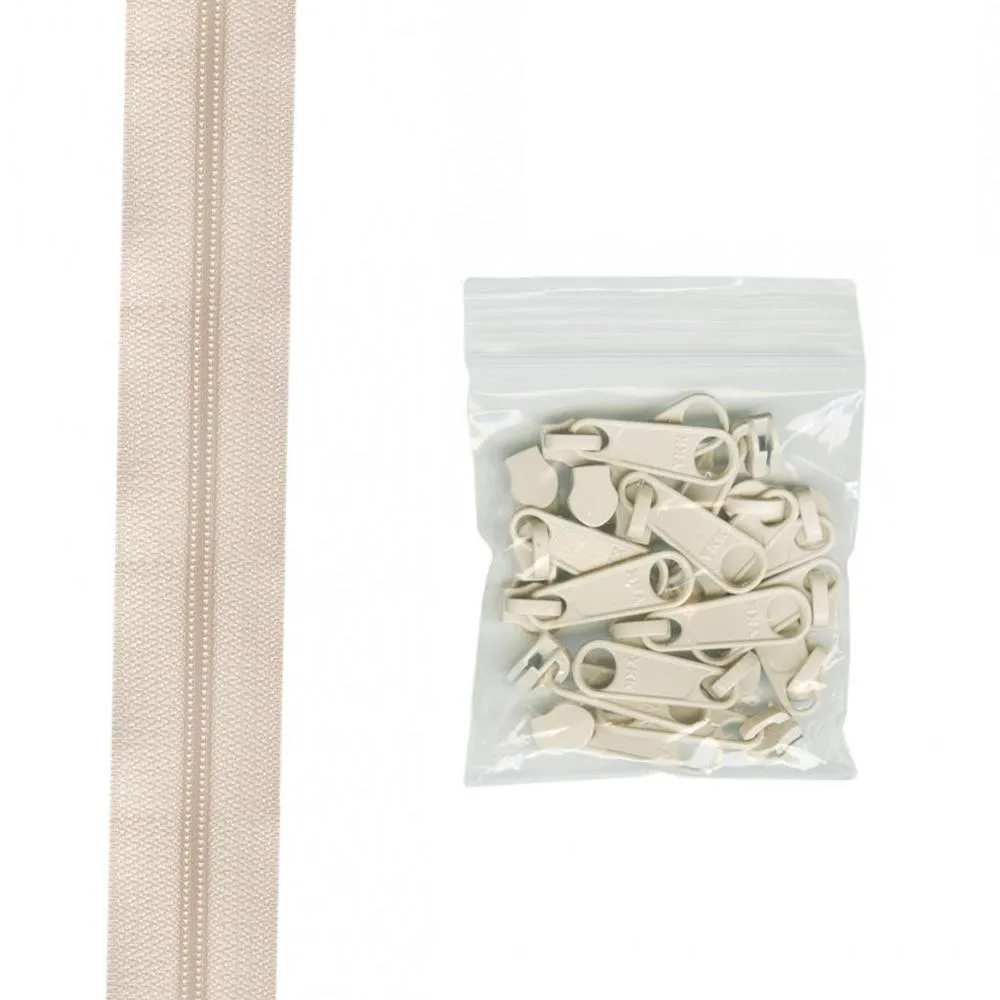 Annie's 4-yd Zipper Chain (#4.5 16mm) with 16 Pulls