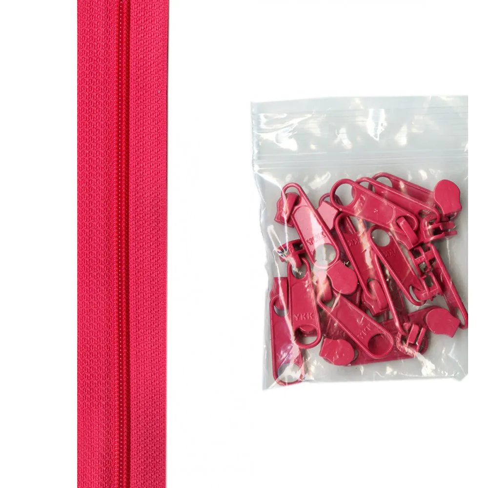 Annie's 4-yd Zipper Chain (#4.5 16mm) with 16 Pulls