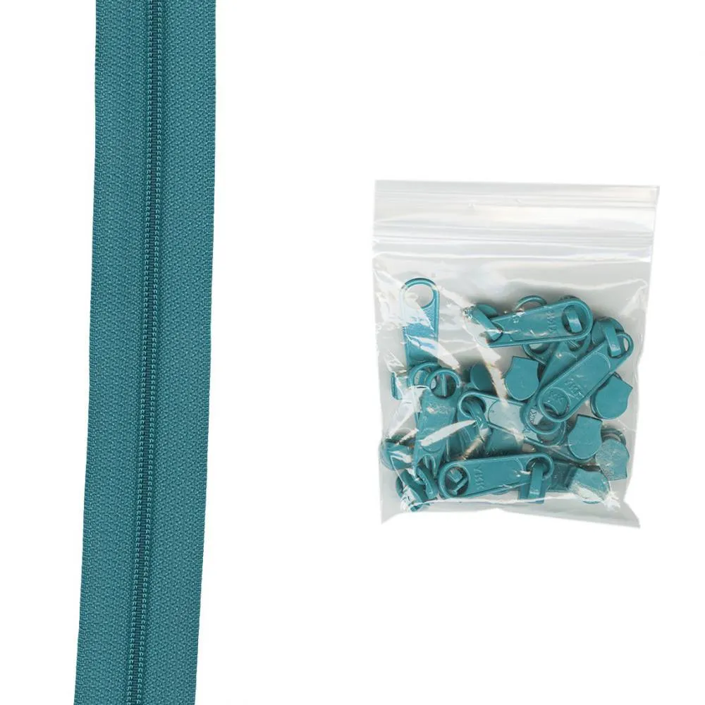 Annie's 4-yd Zipper Chain (#4.5 16mm) with 16 Pulls