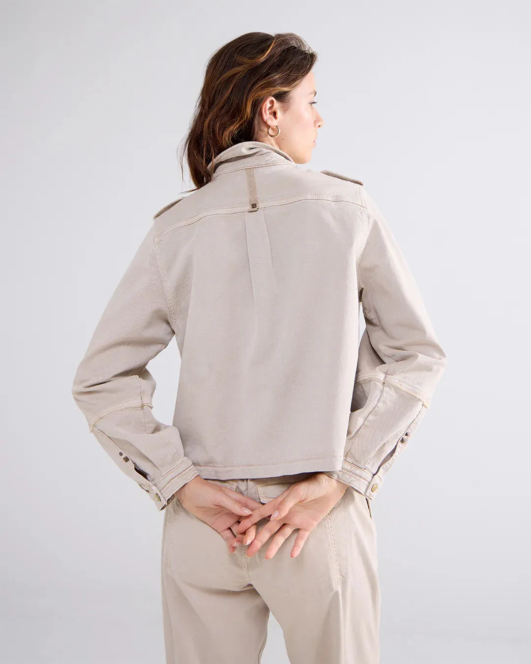 Army Stretch Jacket in Dune