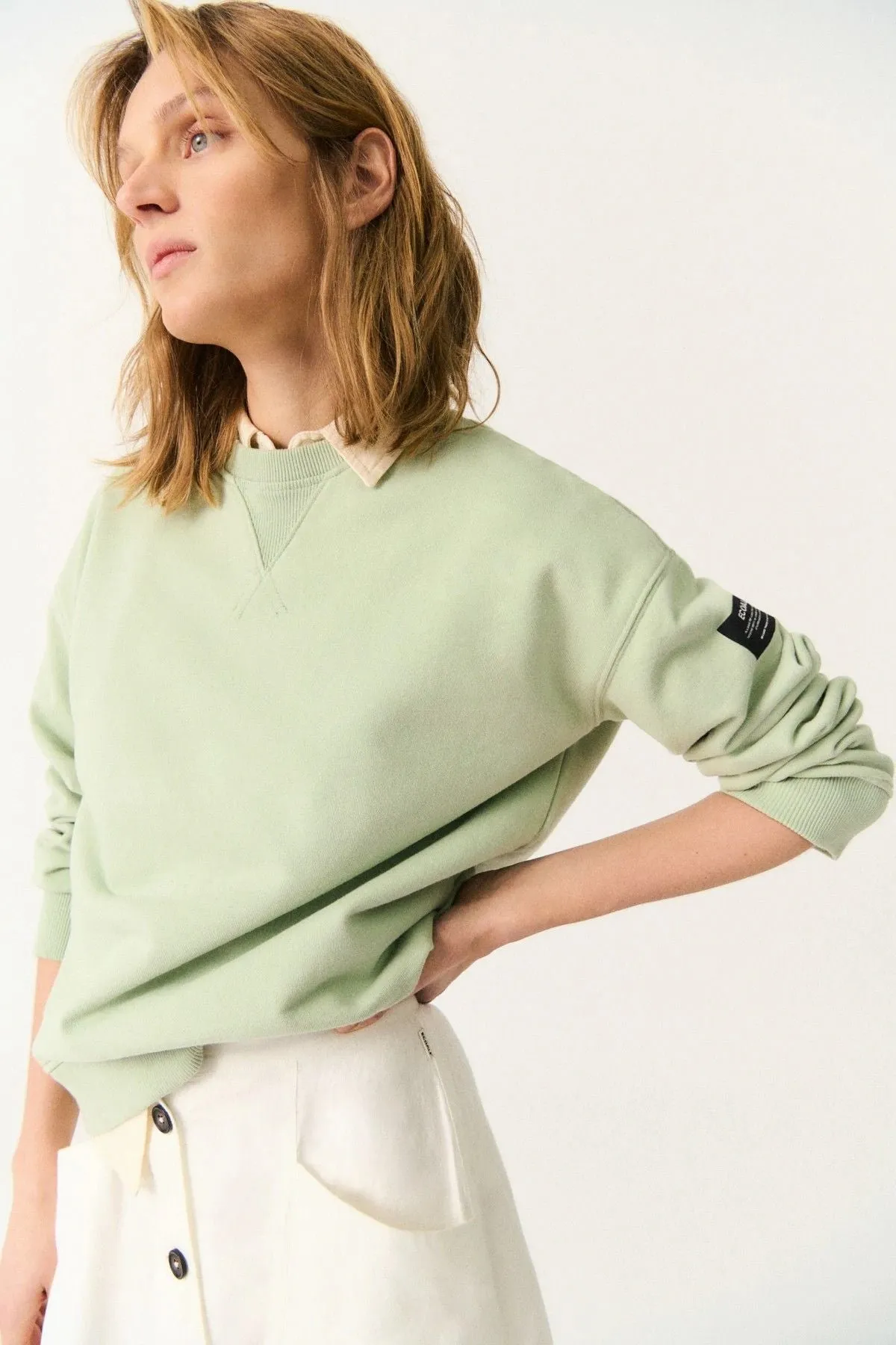 Back B Because Hint Sweatshirt  Ecoalf