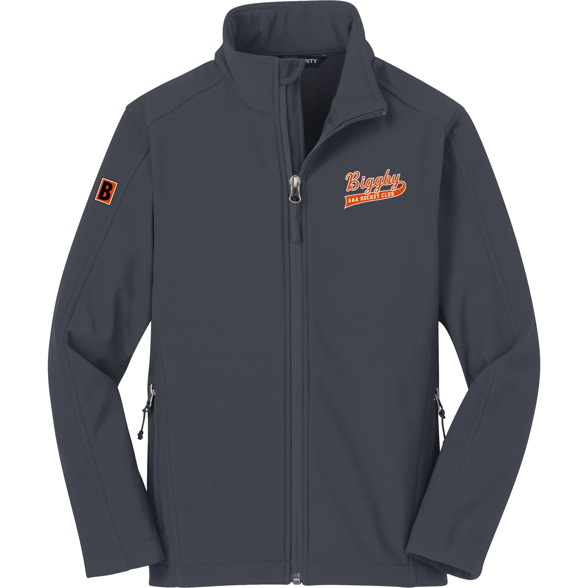 Biggby Coffee AAA Youth Core Soft Shell Jacket