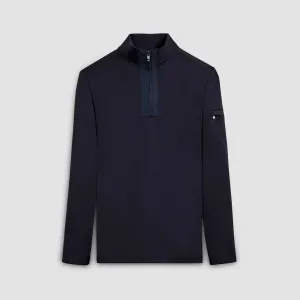 Bugatchi Soft Touch Performance Quarter Zip Pullover