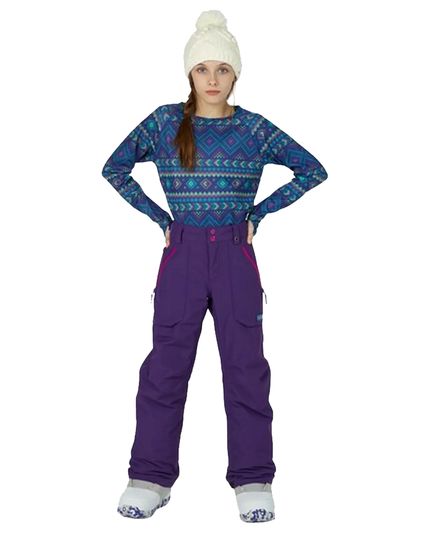 Burton Kids Gore-Tex Stark Snow Pants - Petunia