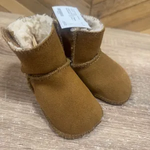 Cabela's Children's Fleece lined Booties : Tan-children-0-6m