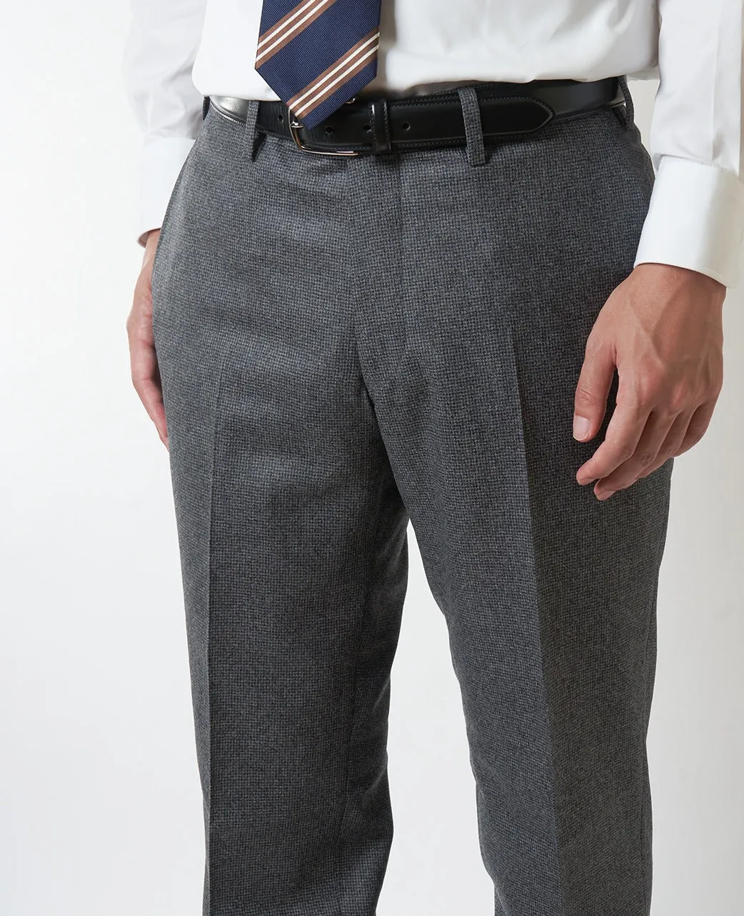 CANONICO Saxony Houndstooth Slacks