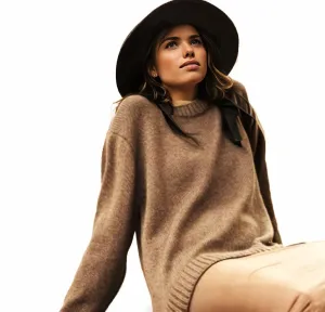 Wool Blend Cable Knit Sweaters