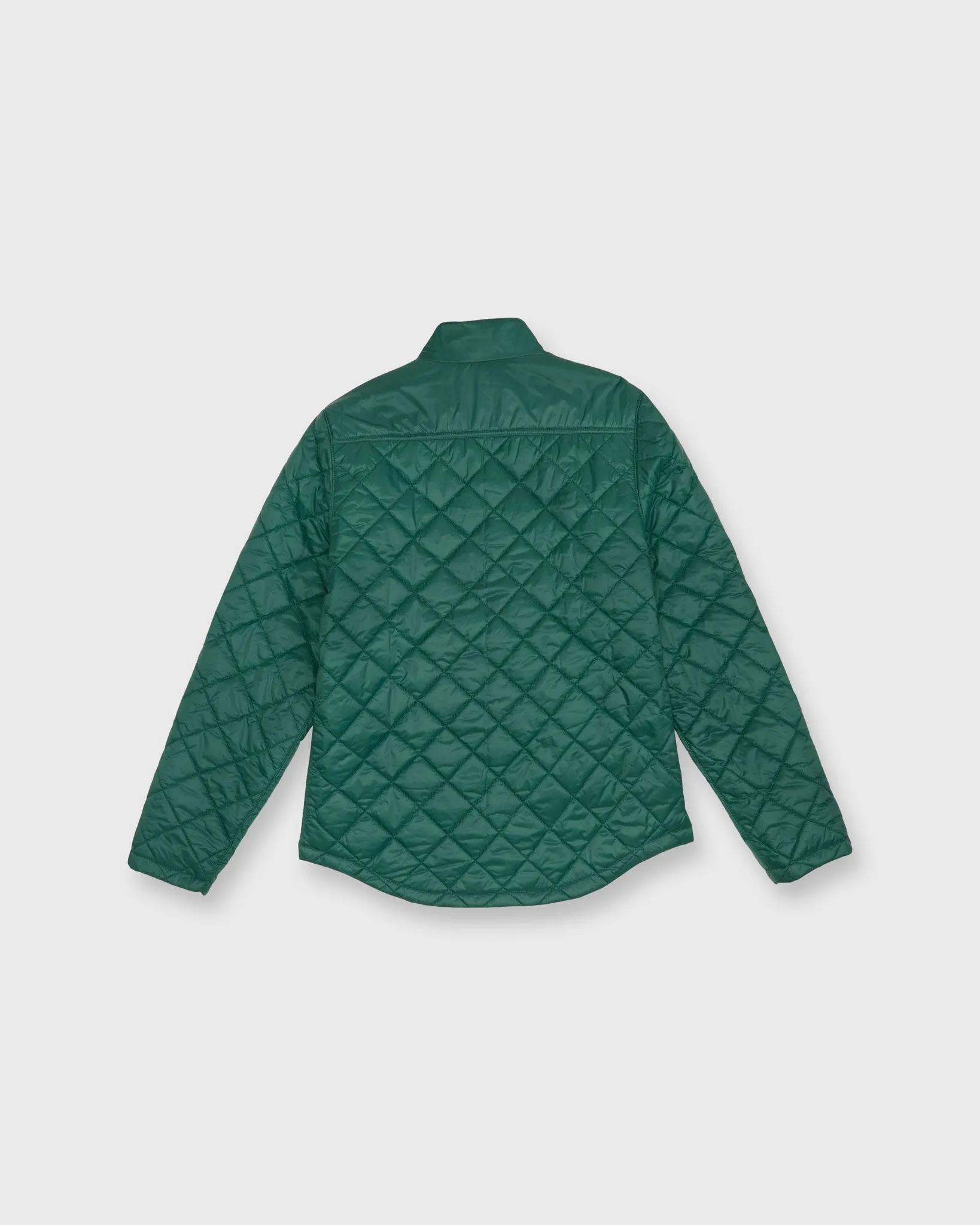 Cashpad Quilted Traveler's Jacket in Spruce Nylon