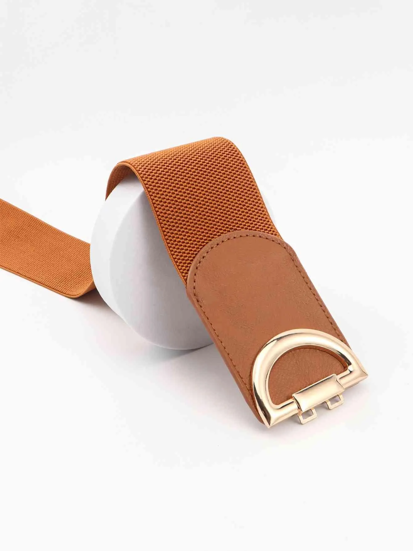 Chic Adjustable Elastic Waist Belt for Effortless Style Upgrade