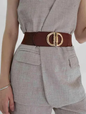 Chic Adjustable Elastic Waist Belt for Effortless Style Upgrade