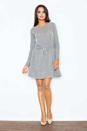 Chic Cotton Boat Neck Daydress - Effortless Style