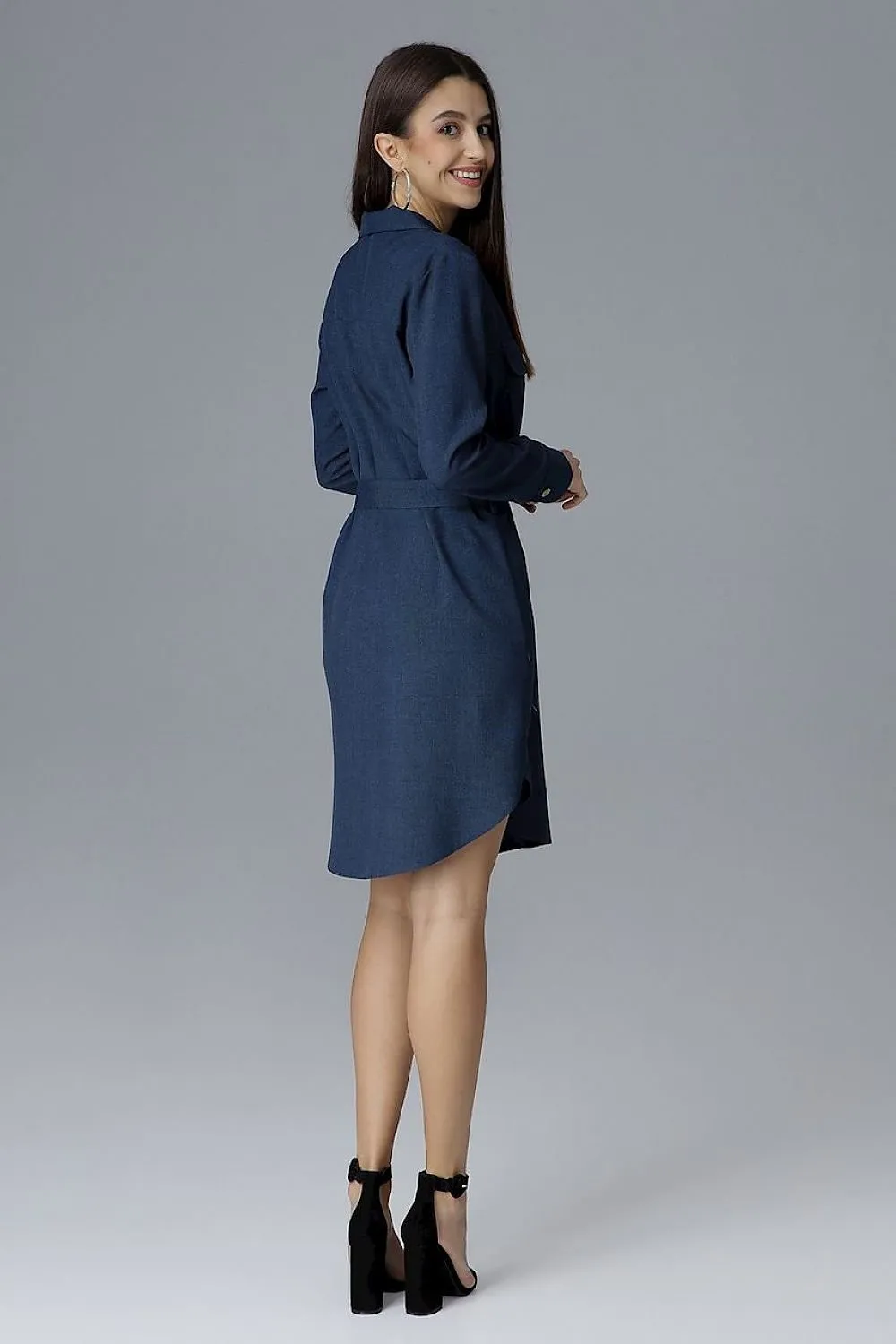 Chic Waist-Tied Dress for Effortless Elegance