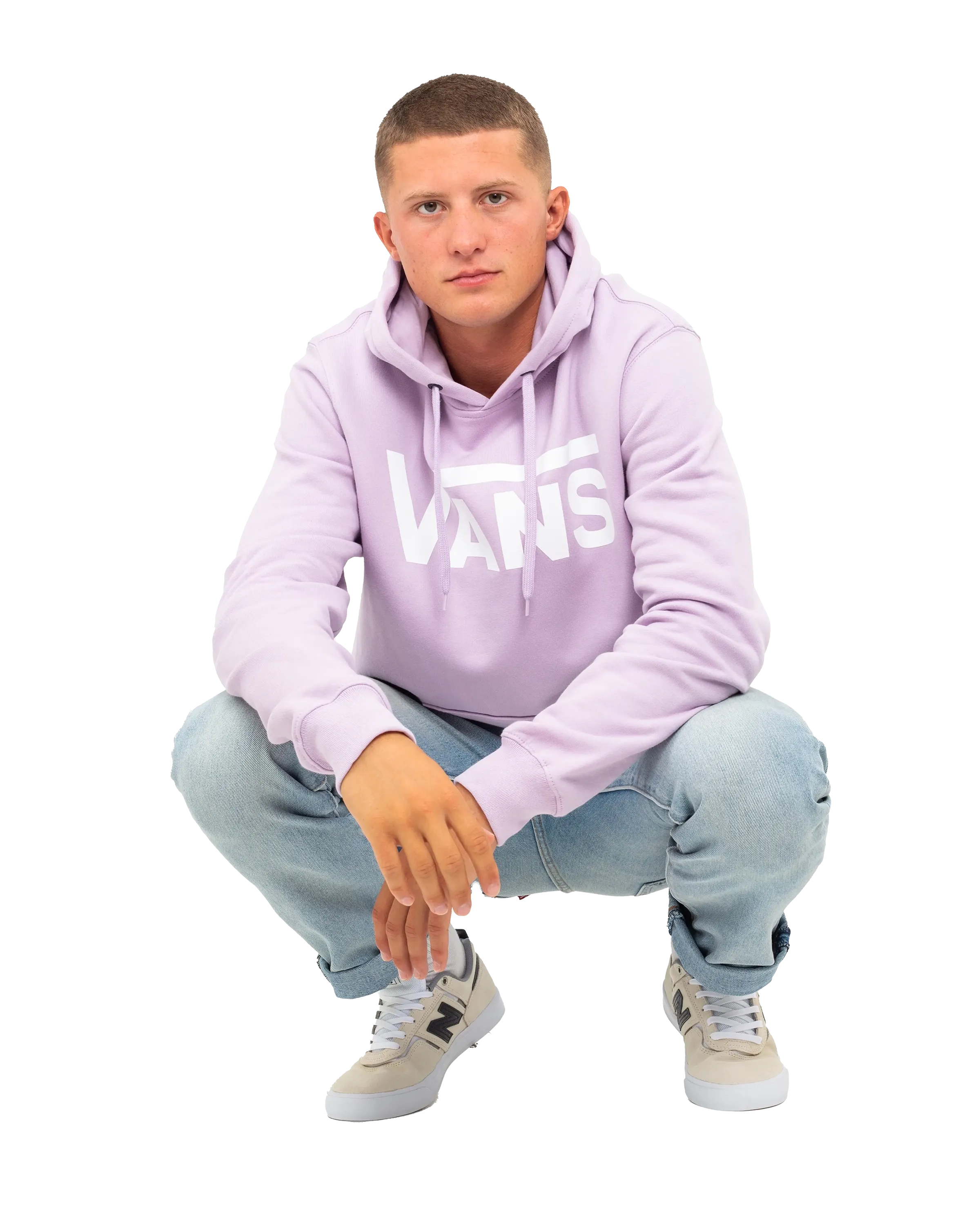 Classic II Hoodie in Lavender Frost