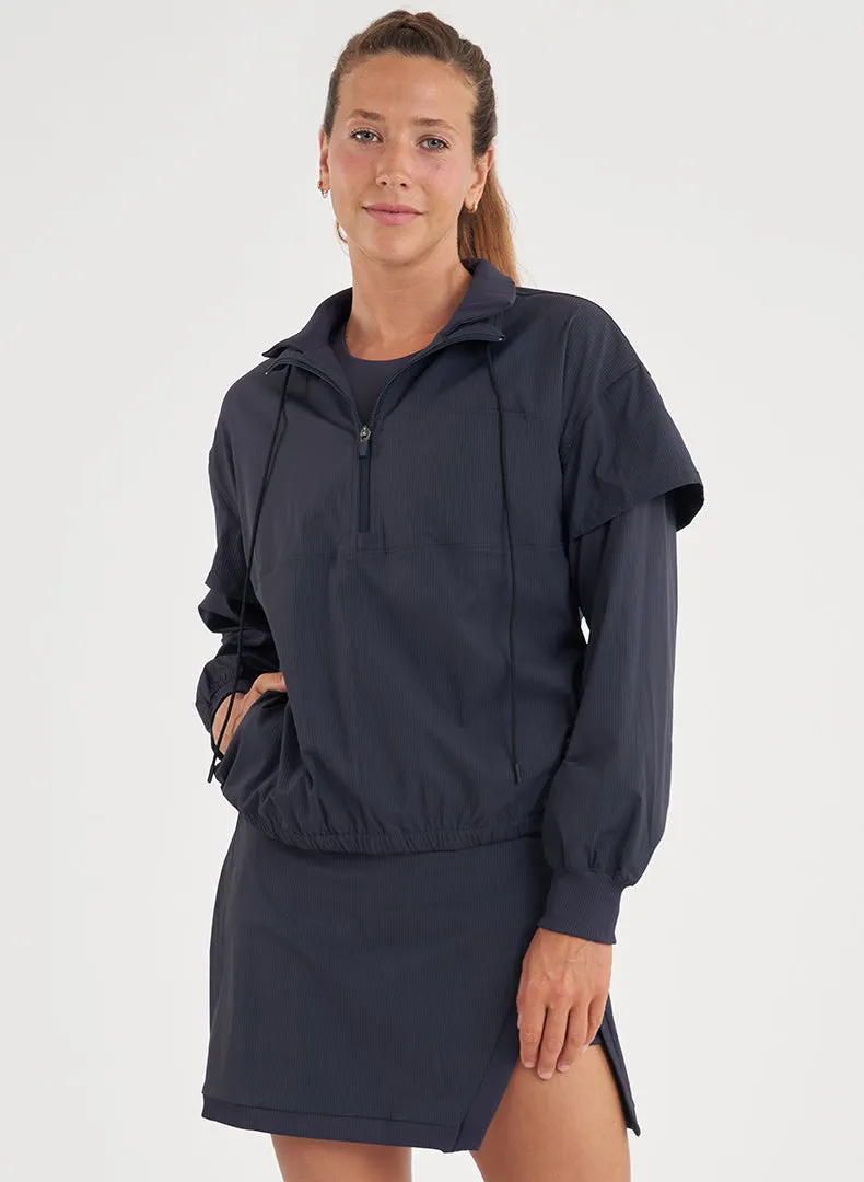 Collared Half Zip Jacket - FINAL SALE