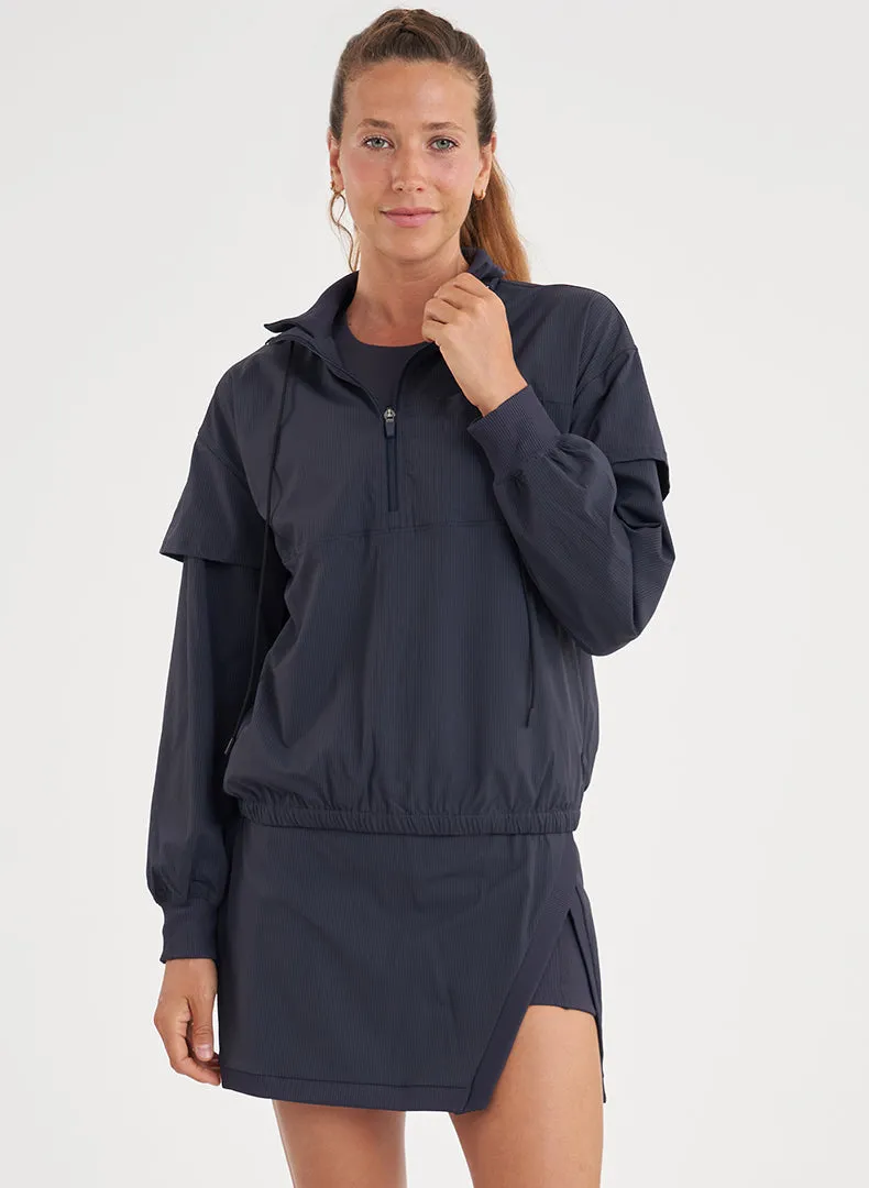 Collared Half Zip Jacket - FINAL SALE