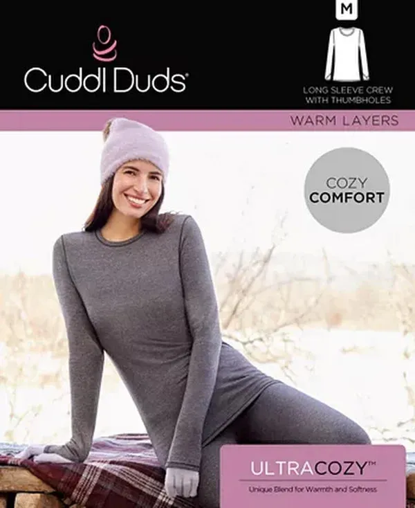 Cuddl Duds UltraCozy Long Sleeve Crewneck Top