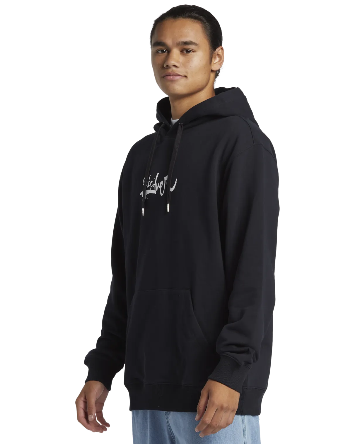 DNA Impaired Logo Hoodie in Black