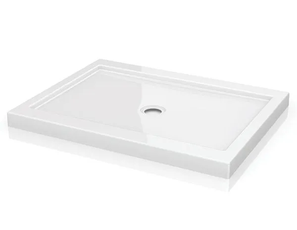 Fleurco ADQ Quad Center Drain Shower Base 48" x 36"