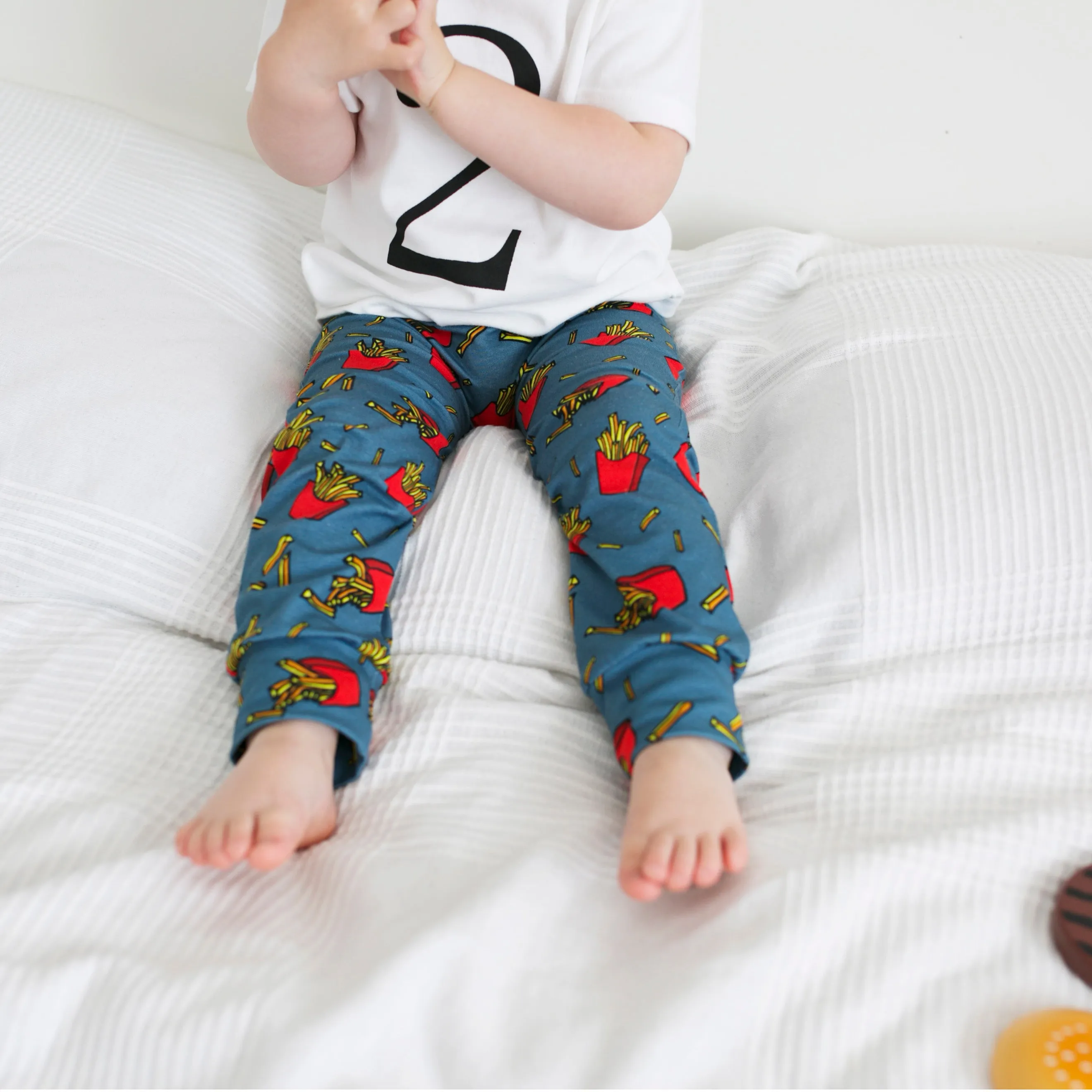 French Fries Printed Leggings