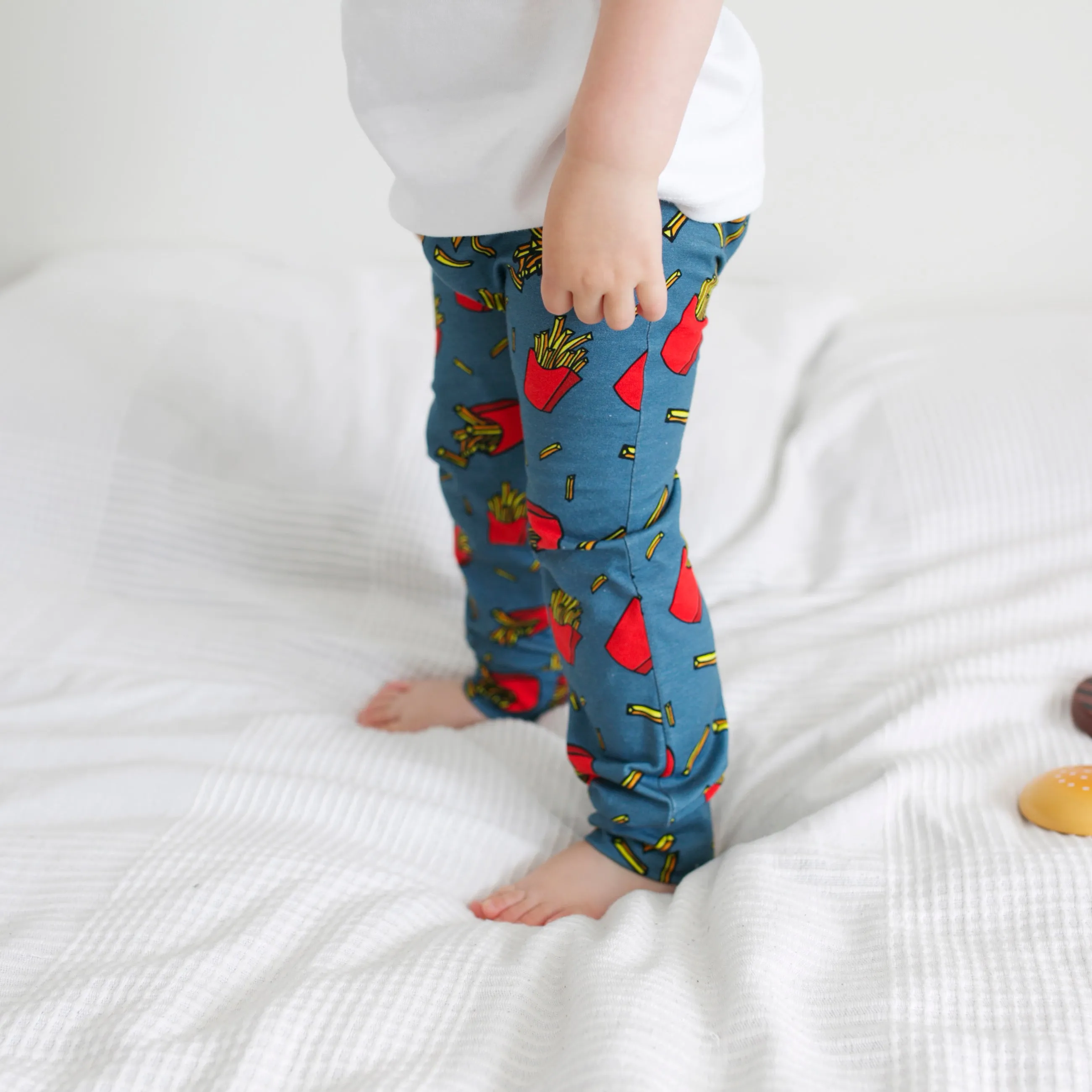 French Fries Printed Leggings