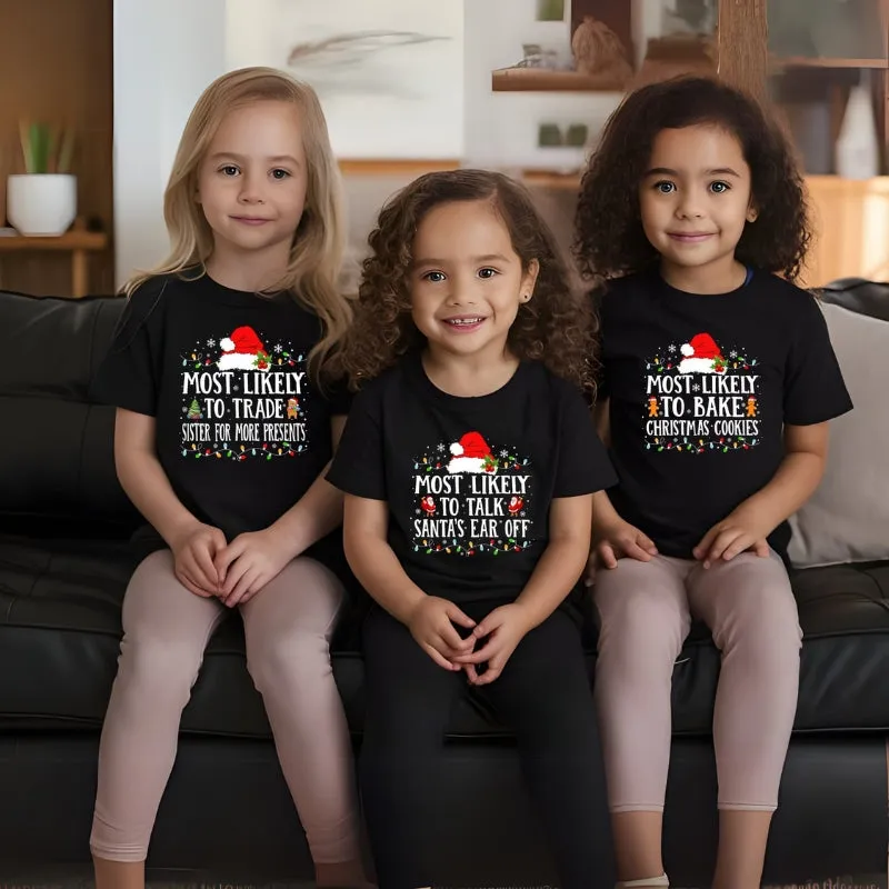 Funny Family Matching Christmas Shirts