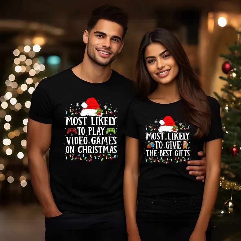 Funny Family Matching Christmas Shirts