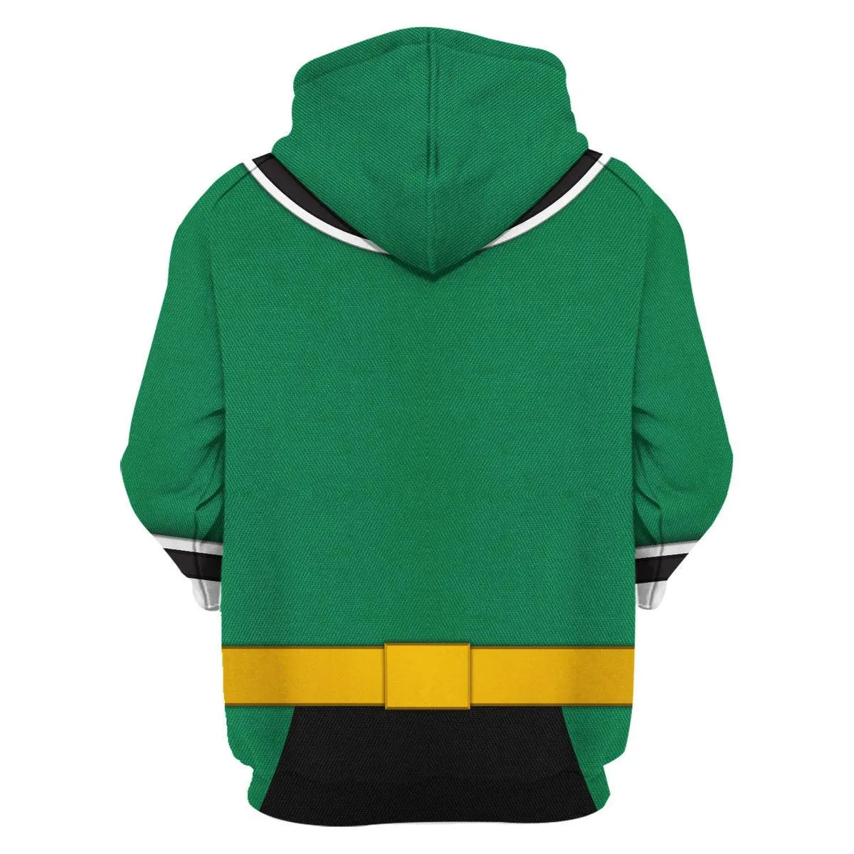 GearHomie Green Power Rangers Samurai Hoodies Sweatshirt T-shirt Hawaiian Tracksuit