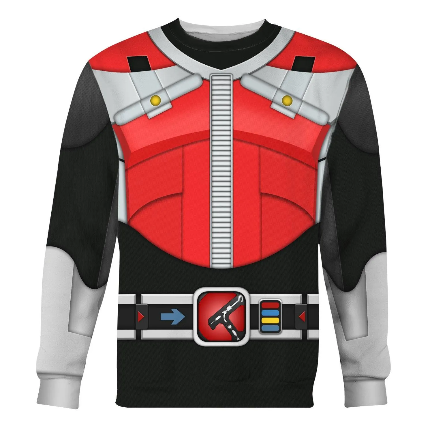 Gearhomie Kamen Rider Den-O Cosplay Costumes Hoodies Sweatshirt T-shirt Tracksuit