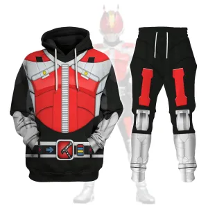 Gearhomie Kamen Rider Den-O Cosplay Costumes Hoodies Sweatshirt T-shirt Tracksuit