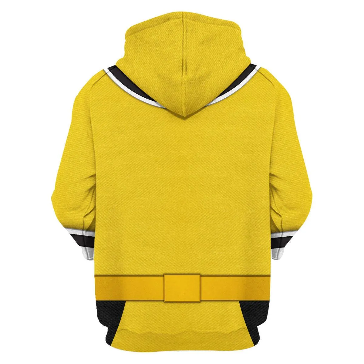 GearHomie Yellow Power Rangers Samurai Hoodies Sweatshirt T-shirt Hawaiian Tracksuit