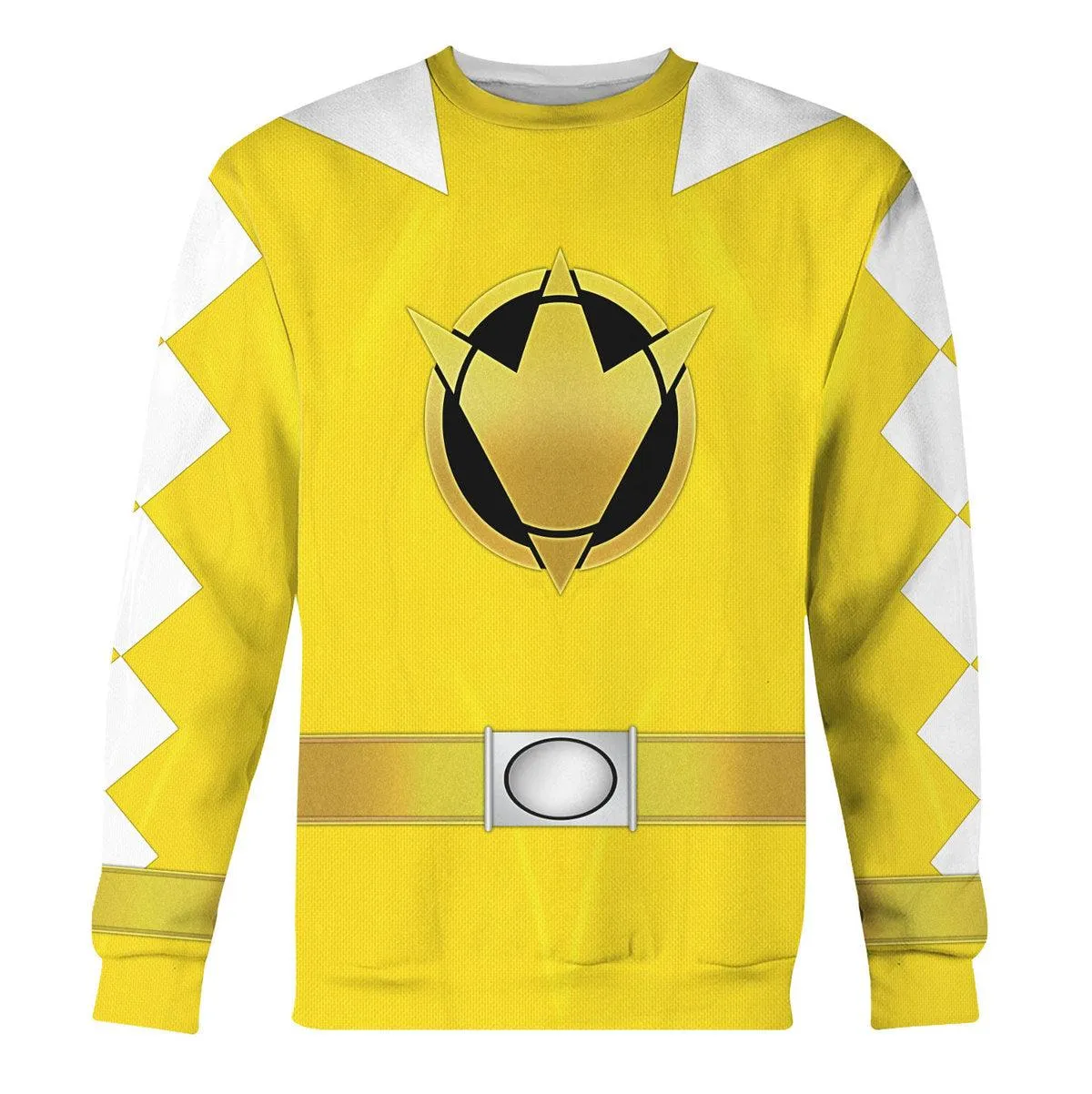 Gearhomie Yellow Ranger Dino Thunder Hoodies Sweatshirt T-shirt Hawaiian Sweatpants