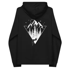 Geometric Mountain Melomys Hoodie