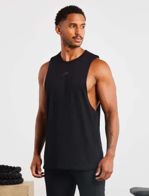 Icon Drop Arm Tank - Black