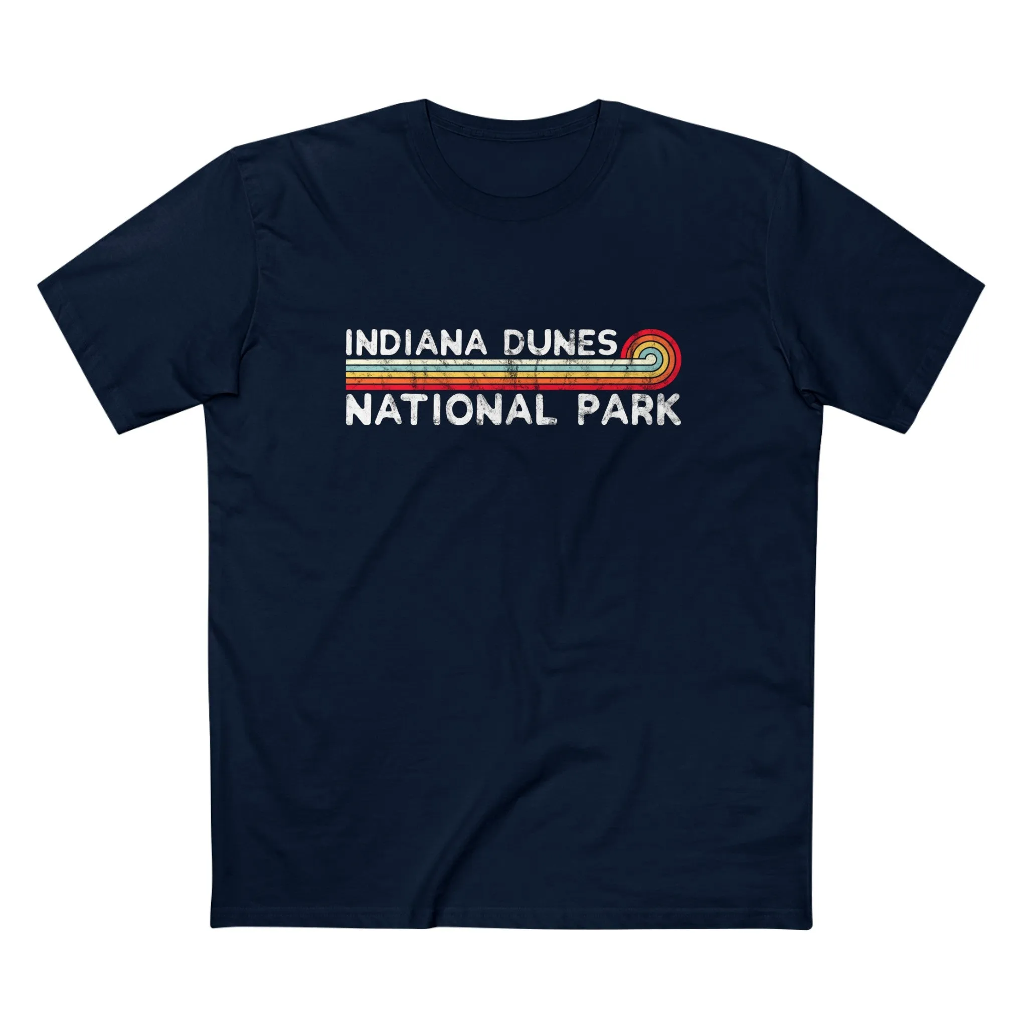 Indiana Dunes National Park T-Shirt - Vintage Stretched Sunrise