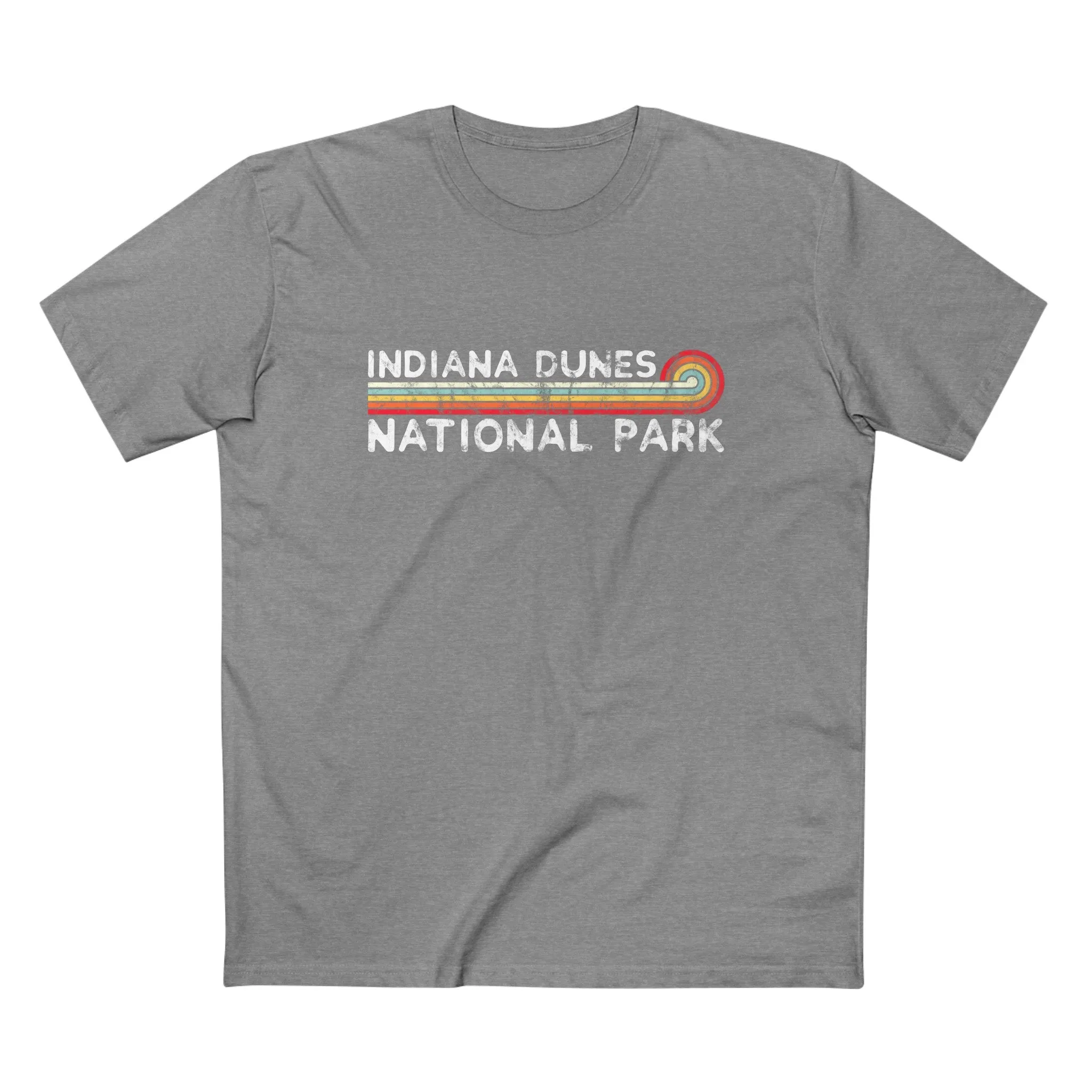 Indiana Dunes National Park T-Shirt - Vintage Stretched Sunrise