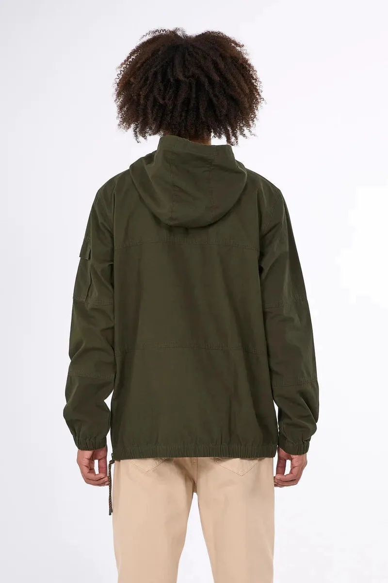 Knowledge Cotton Rib Stop Anorak - GOTS/Vegan