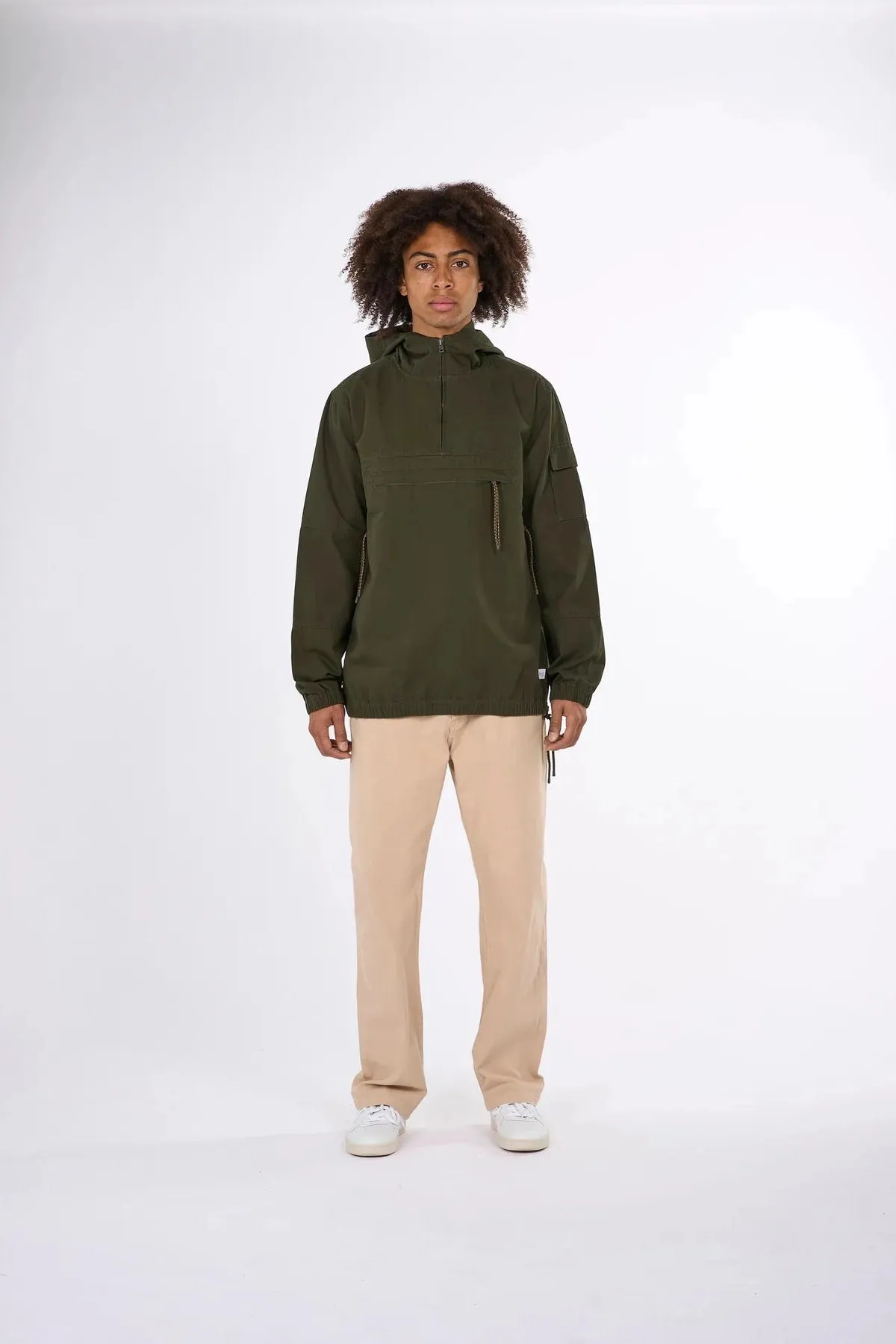 Knowledge Cotton Rib Stop Anorak - GOTS/Vegan