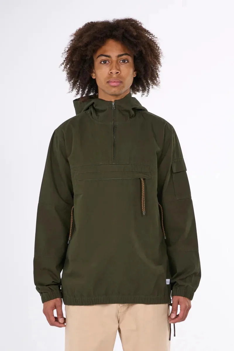 Knowledge Cotton Rib Stop Anorak - GOTS/Vegan