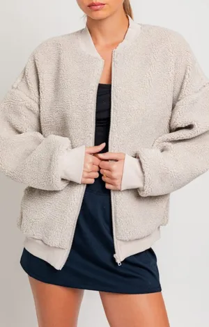 Laine Light Grey Jacket