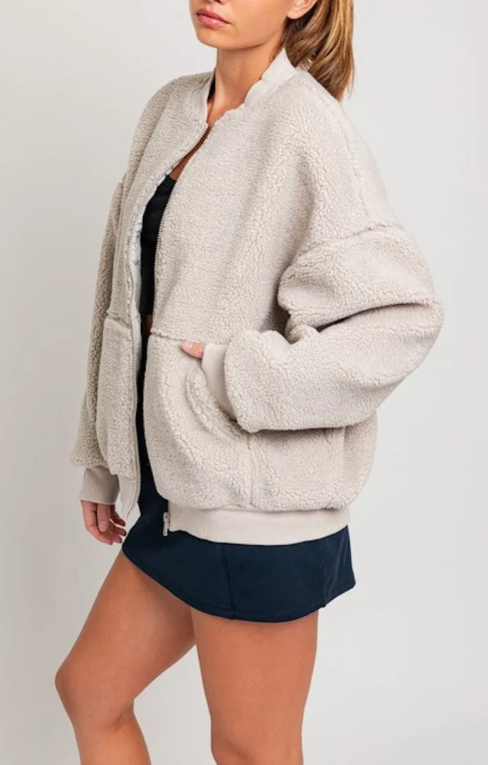 Laine Light Grey Jacket