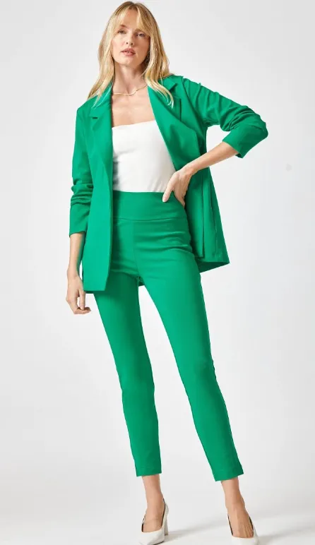 Magic 3/4 Sleeve Blazer - Kelly Green