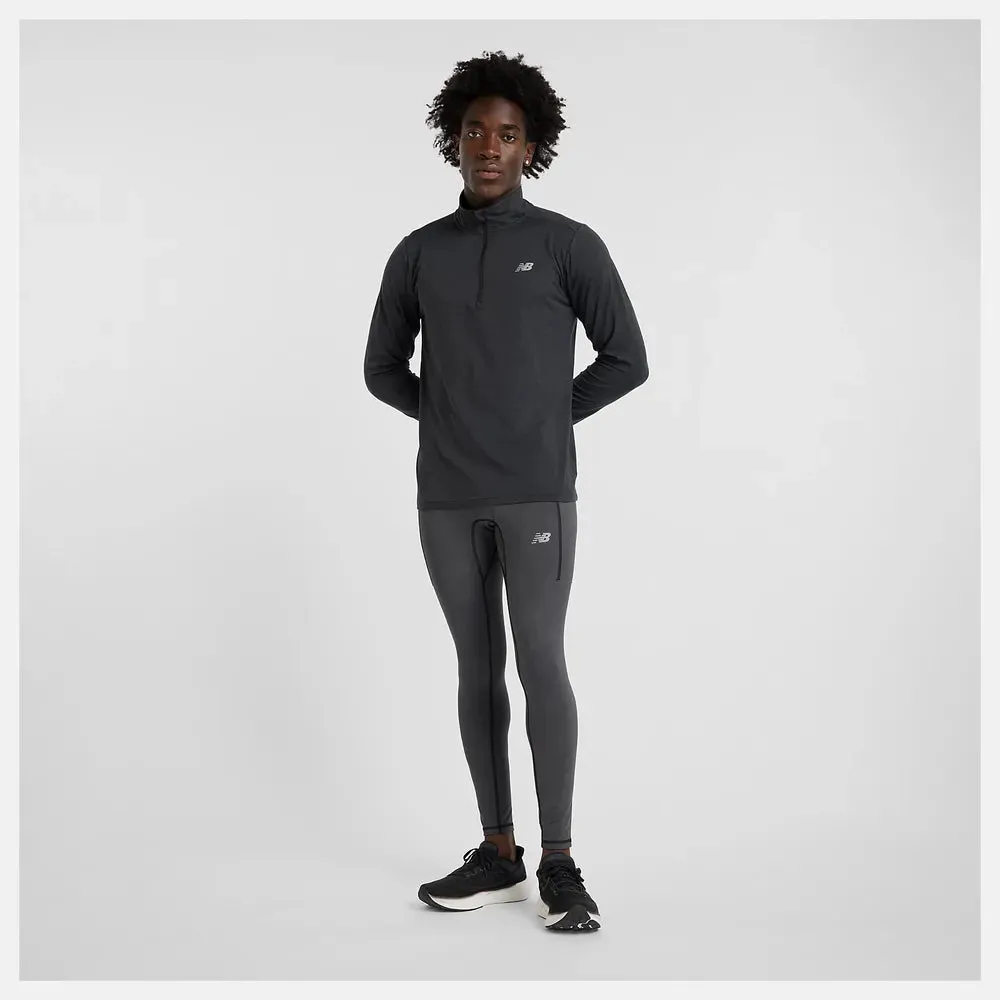 Mens Athletics Reflective Warming Pocket Tight - Black