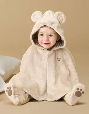 Microfur Bear Poncho