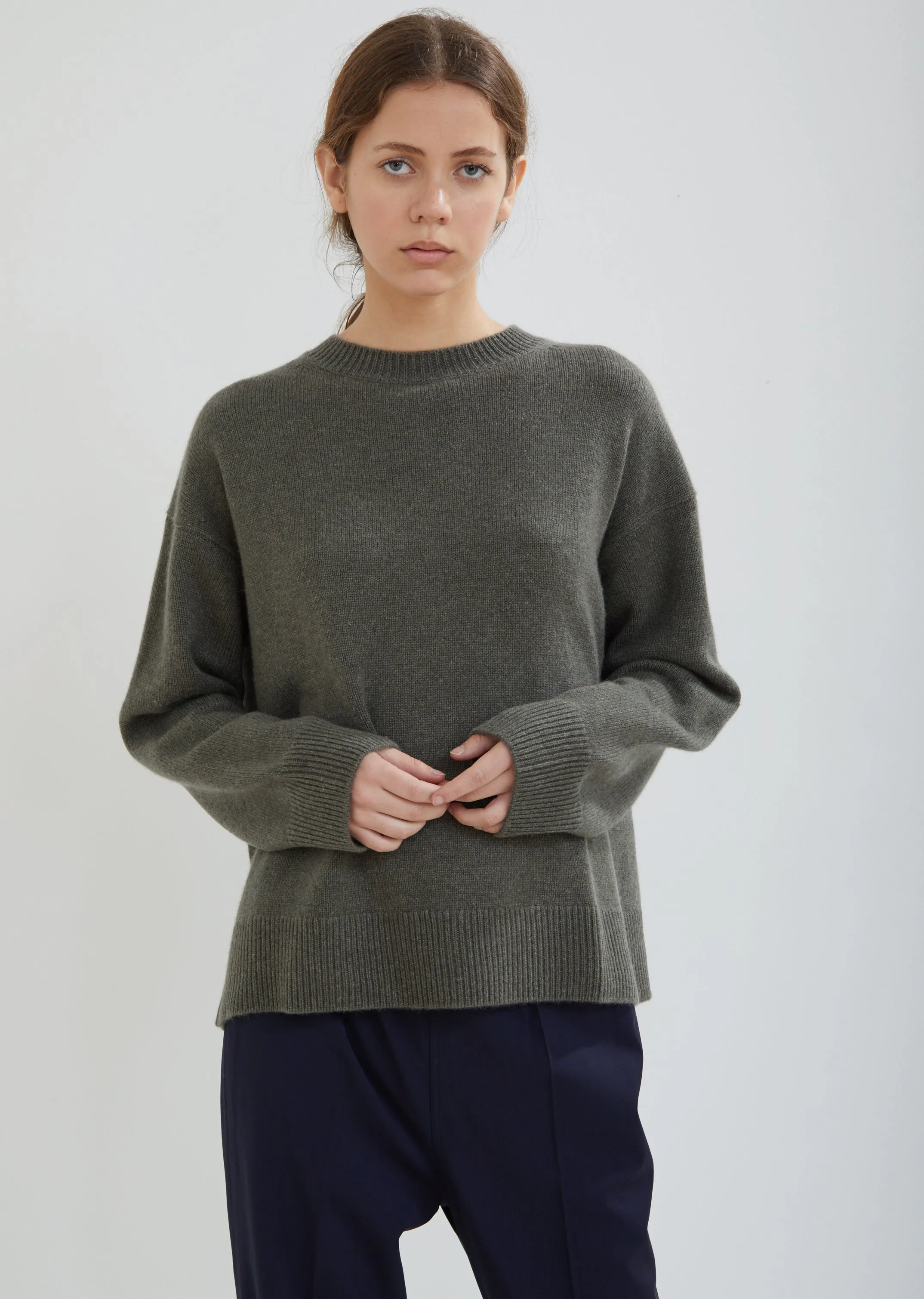 Milla Crew Neck Cashmere Sweater