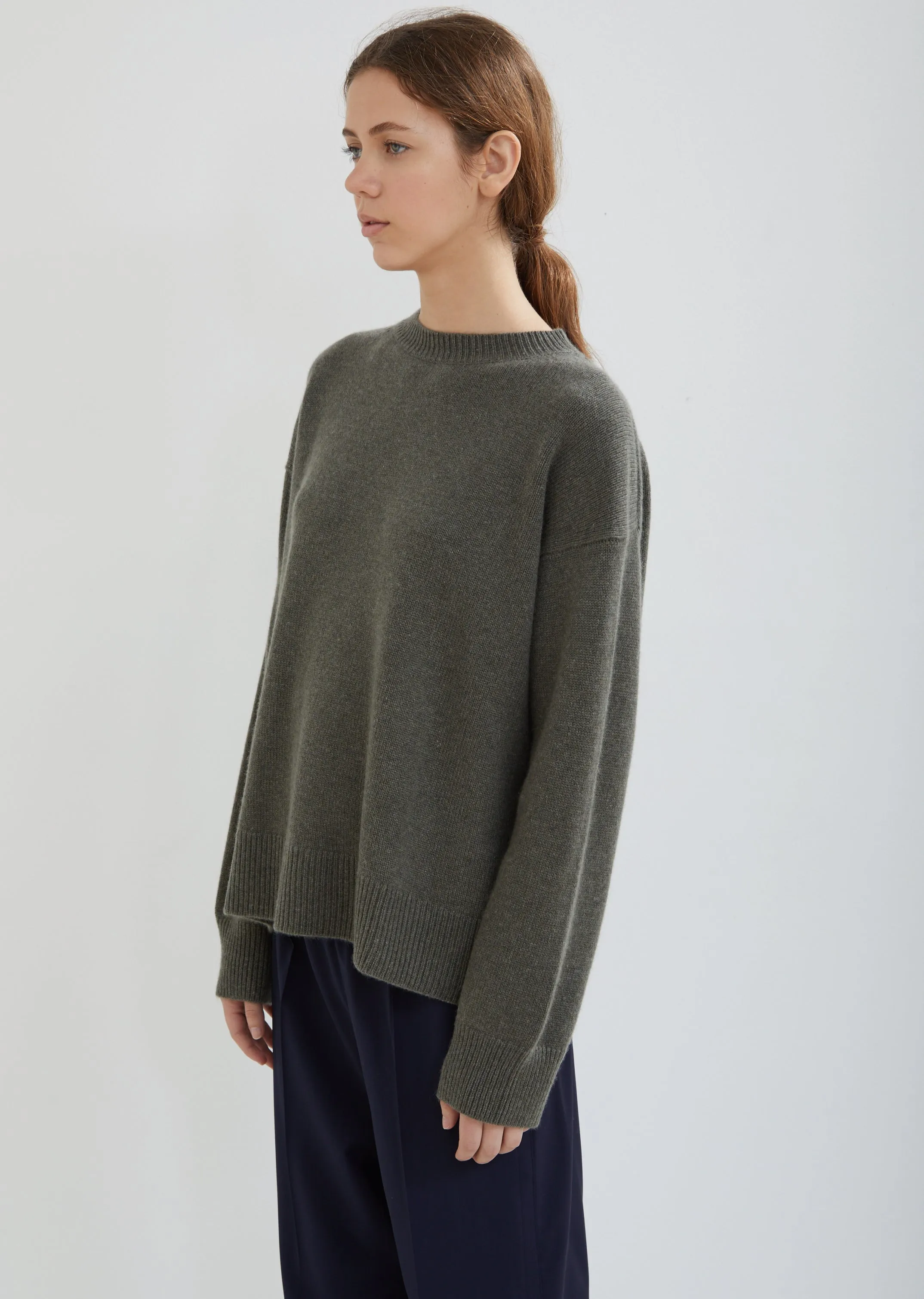 Milla Crew Neck Cashmere Sweater