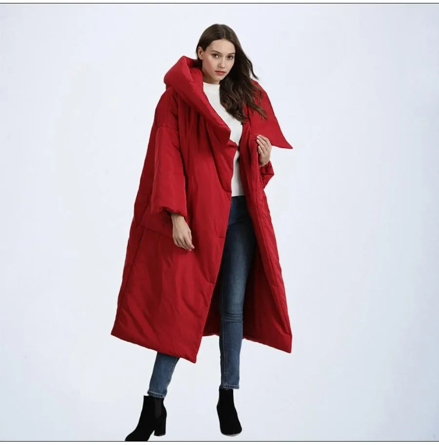 New Jacket Collection Winter Stylish Windproof Female Coat Womens Quilted Coat Long Warm Parkas Tops